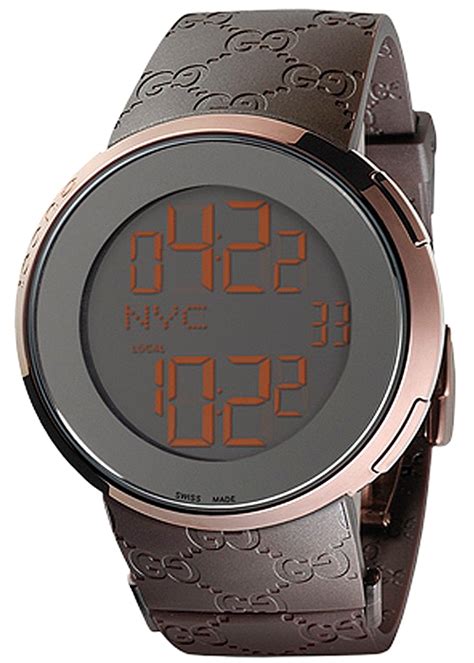 brown gucci digital watch|gucci smartwatch.